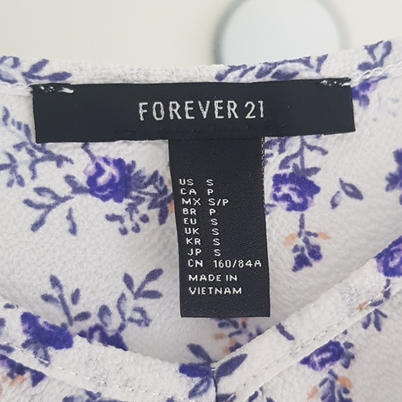 Forever 21 White Floral Maxi Dress - Picture 2 of 3